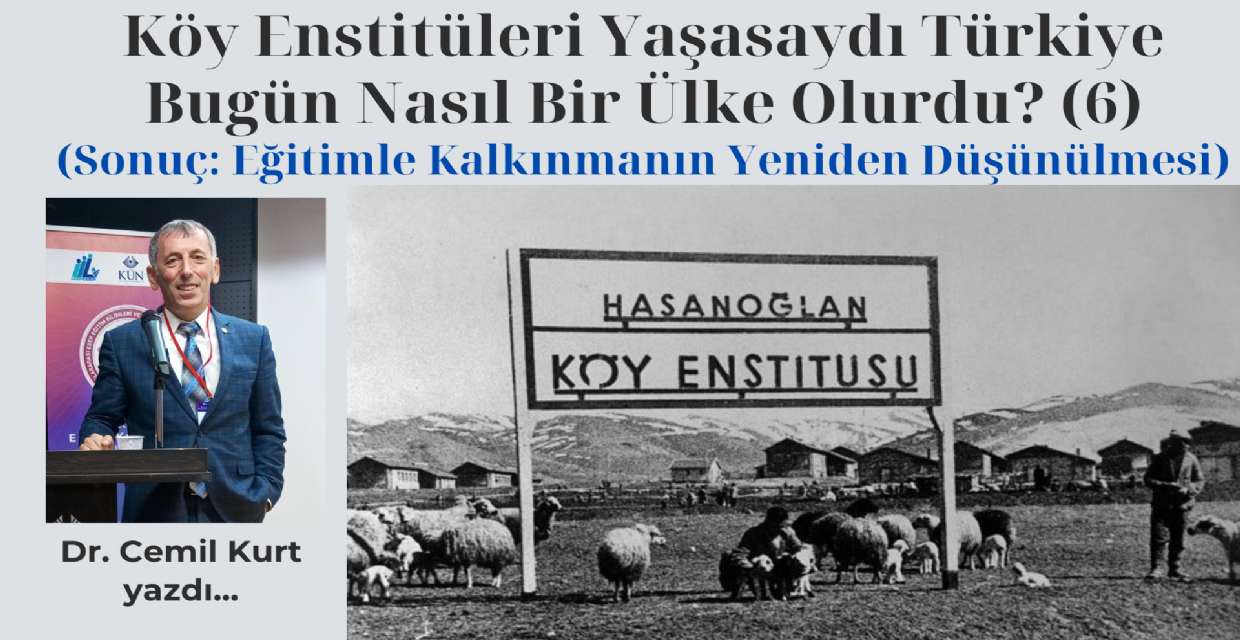 Sonuç: Eğitimle Kalkınmanın Yeniden Düşünülmesi
