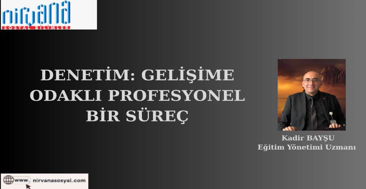 DENETİM: GELİŞİME ODAKLI PROFESYONEL BİR SÜREÇ