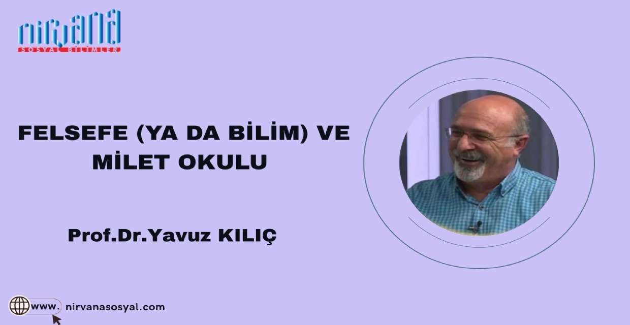 FELSEFE (YA DA BİLİM) VE MİLET OKULU