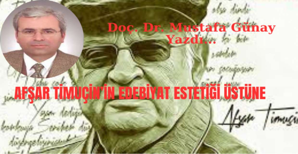 AFŞAR TİMUÇİN’İN EDEBİYAT ESTETİĞİ ÜSTÜNE