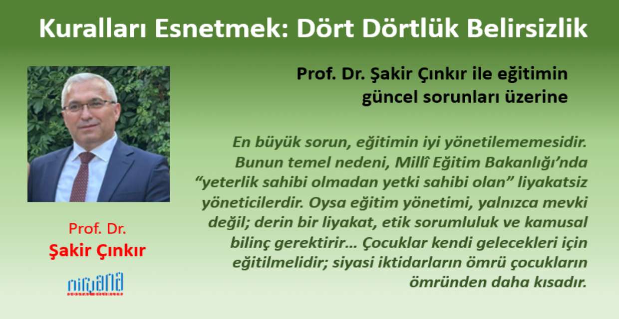 Kuralları Esnetmek: Dört Dörtlük Belirsizlik