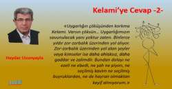 Kelami’ye Cevap -2-
