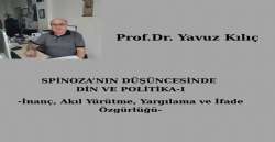 SPİNOZA’NIN DÜŞÜNCESİNDE DİN VE POLİTİKA-I