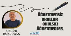 ÖĞRETMENSİZ OKULLAR OKULSUZ ÖĞRETMENLER 
