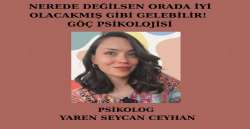 NEREDE DEĞİLSEN ORADA İYİ OLACAKMIŞ GİBİ GELEBİLİR! GÖÇ PSİKOLOJİSİ