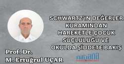 SCHWARTZ’IN DEĞERLER KURAMINDAN HAREKETLE ÇOCUK SUÇLULUĞU VE OKULDA ŞİDDETE BAKIŞ