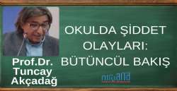 OKULDA ŞİDDET OLAYLARI: BÜTÜNCÜL BAKIŞ