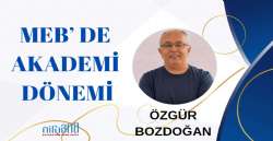 MEB’DE AKADEMİ DÖNEMİ