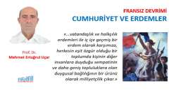 FRANSIZ DEVRİMİ: CUMHURİYET VE ERDEMLER
