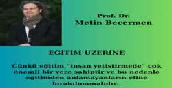 EĞİTİM ÜZERİNE
